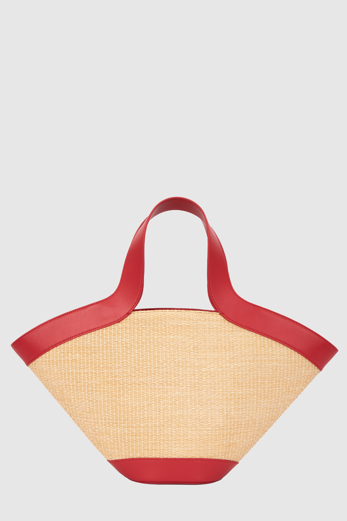 Kiki Tote - Natural/Cherry