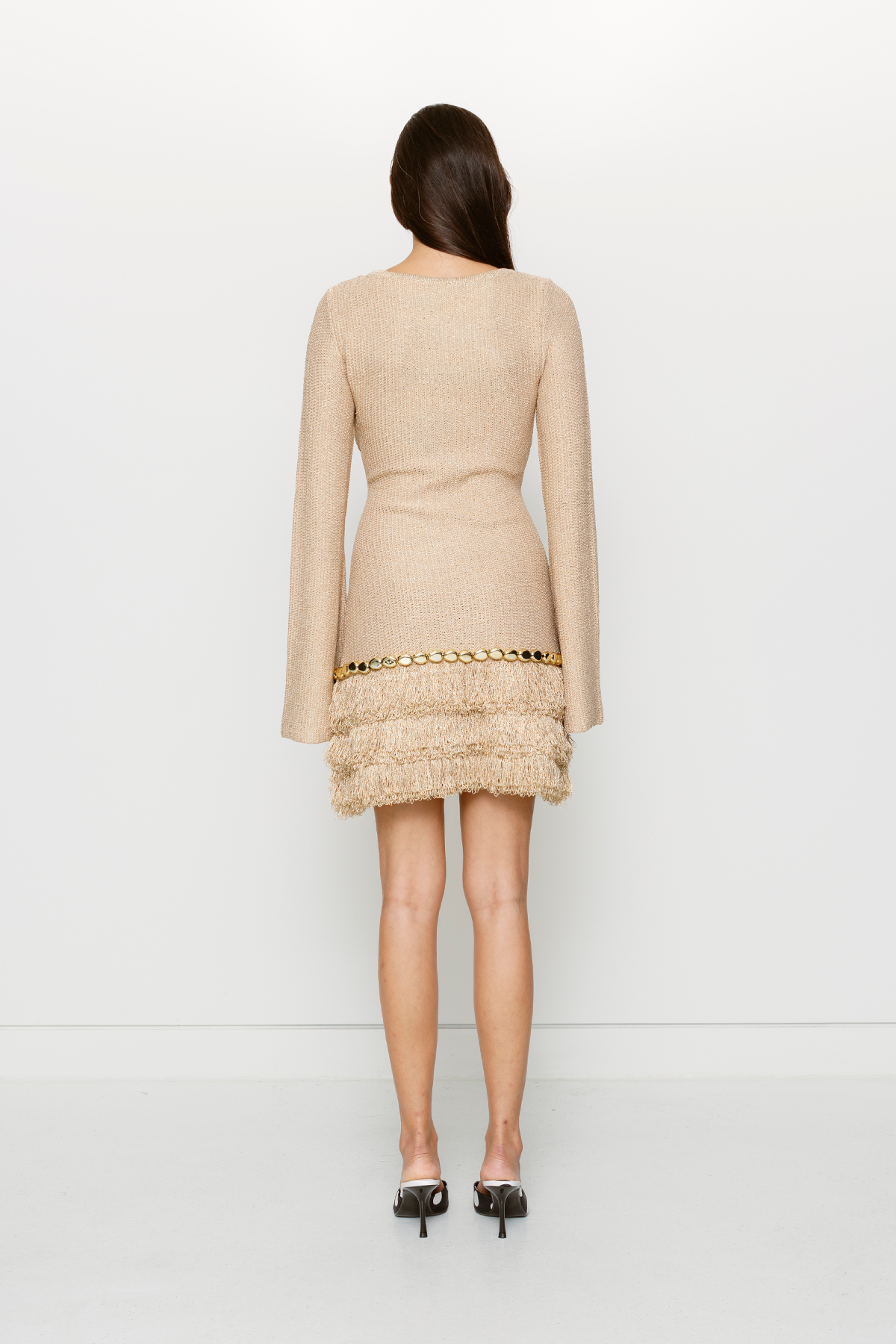 Casilda Mini Dress - Gold