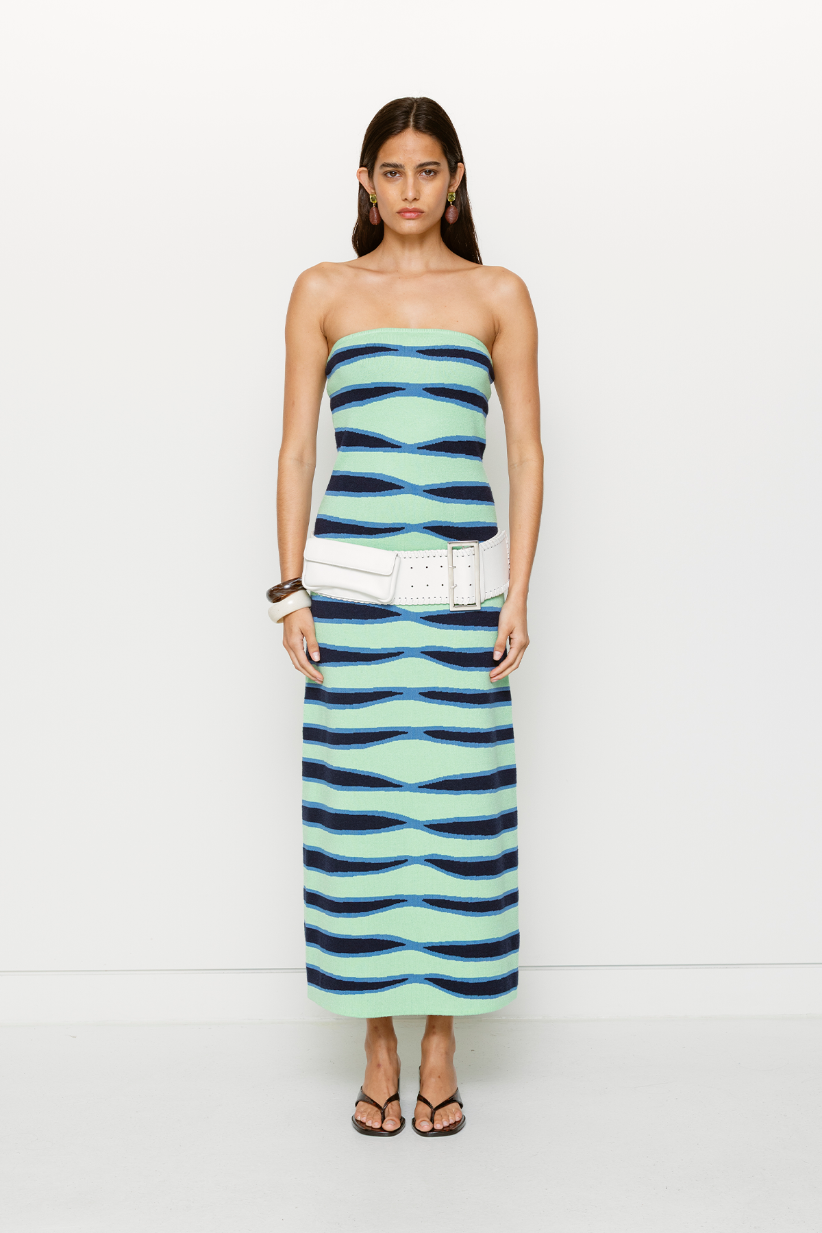 Kazia Maxi Dress - Aquamarine