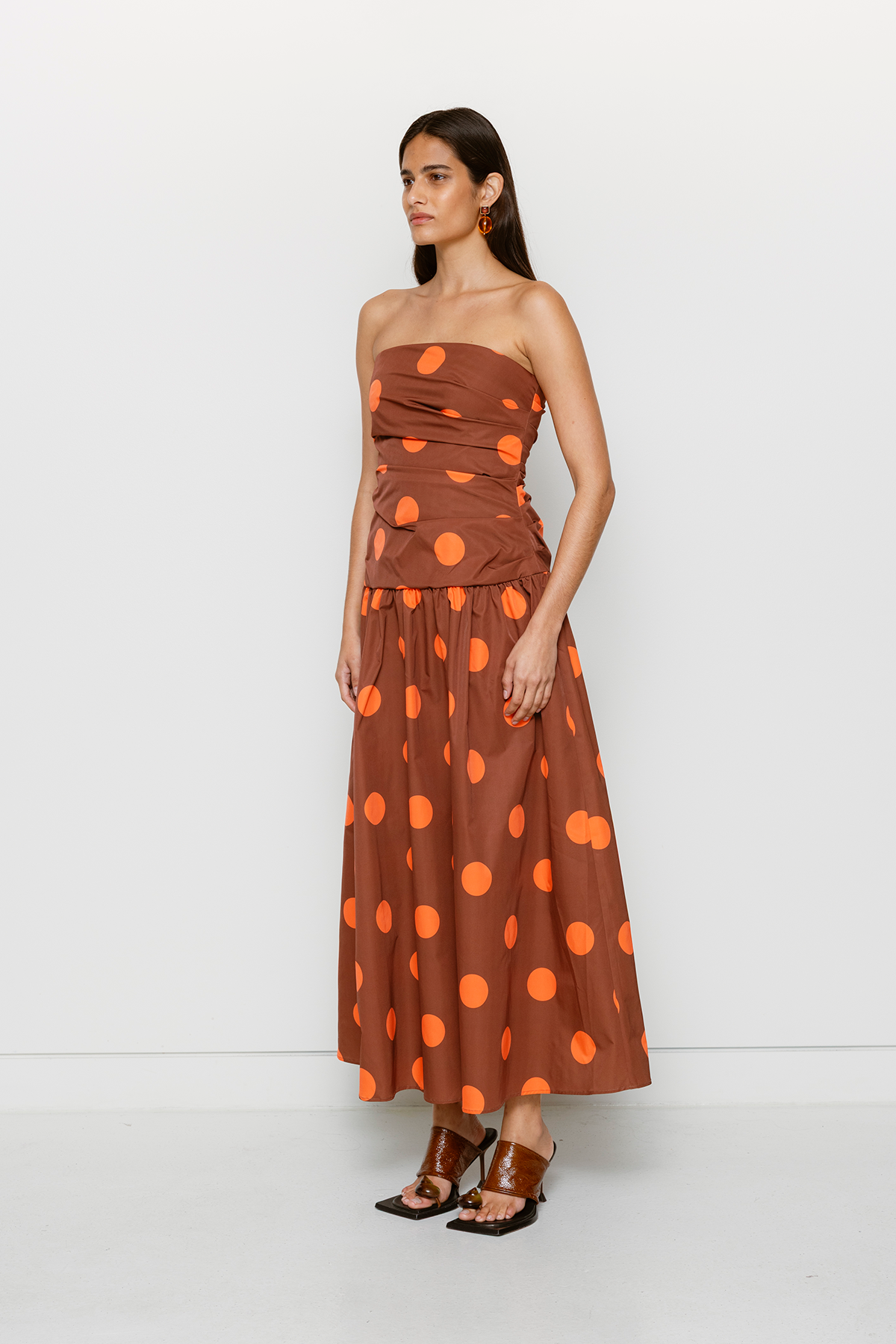 luela maxi dress Luela Linen Maxi Dress