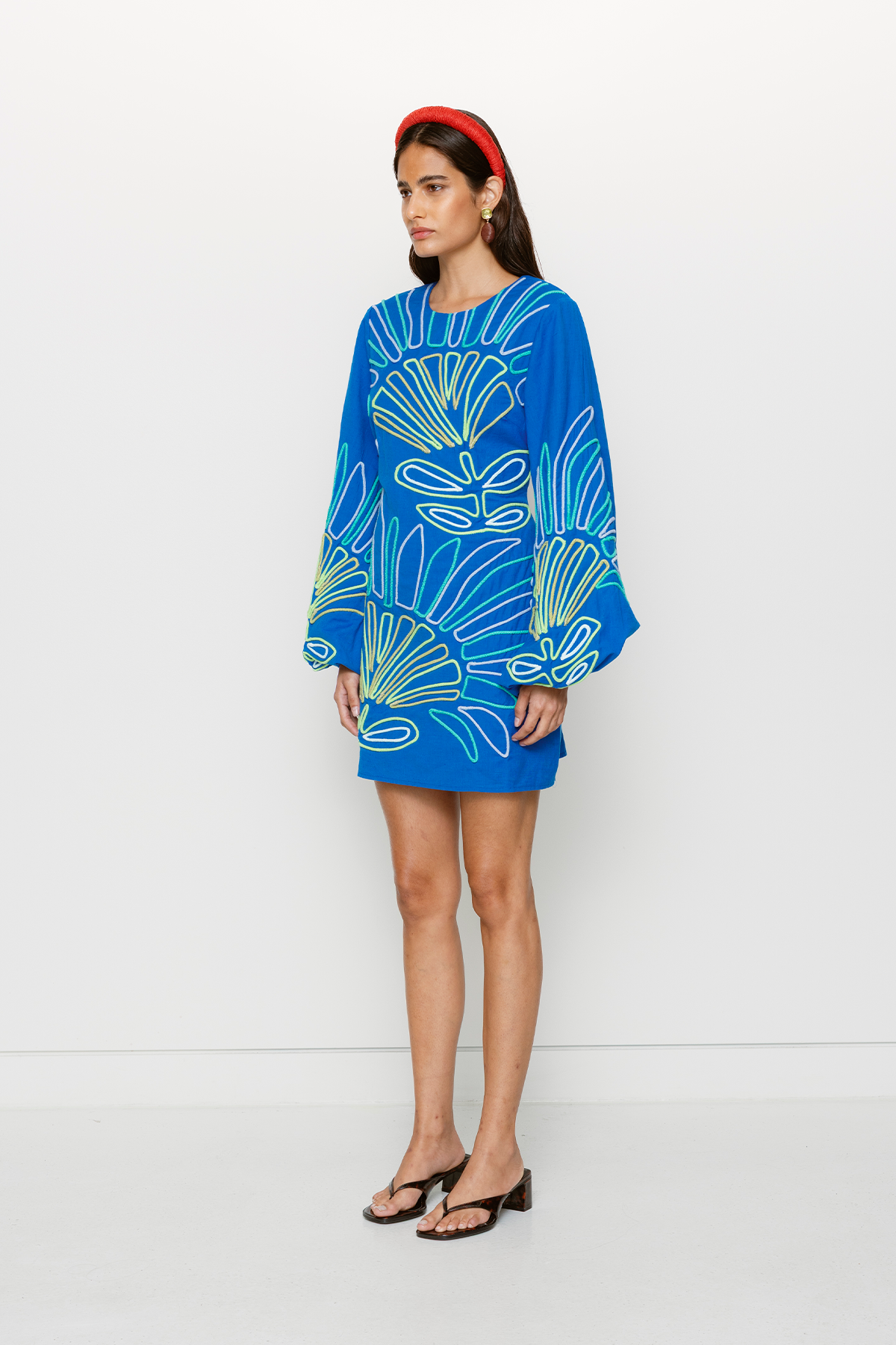 Luna Mini Dress - Fern