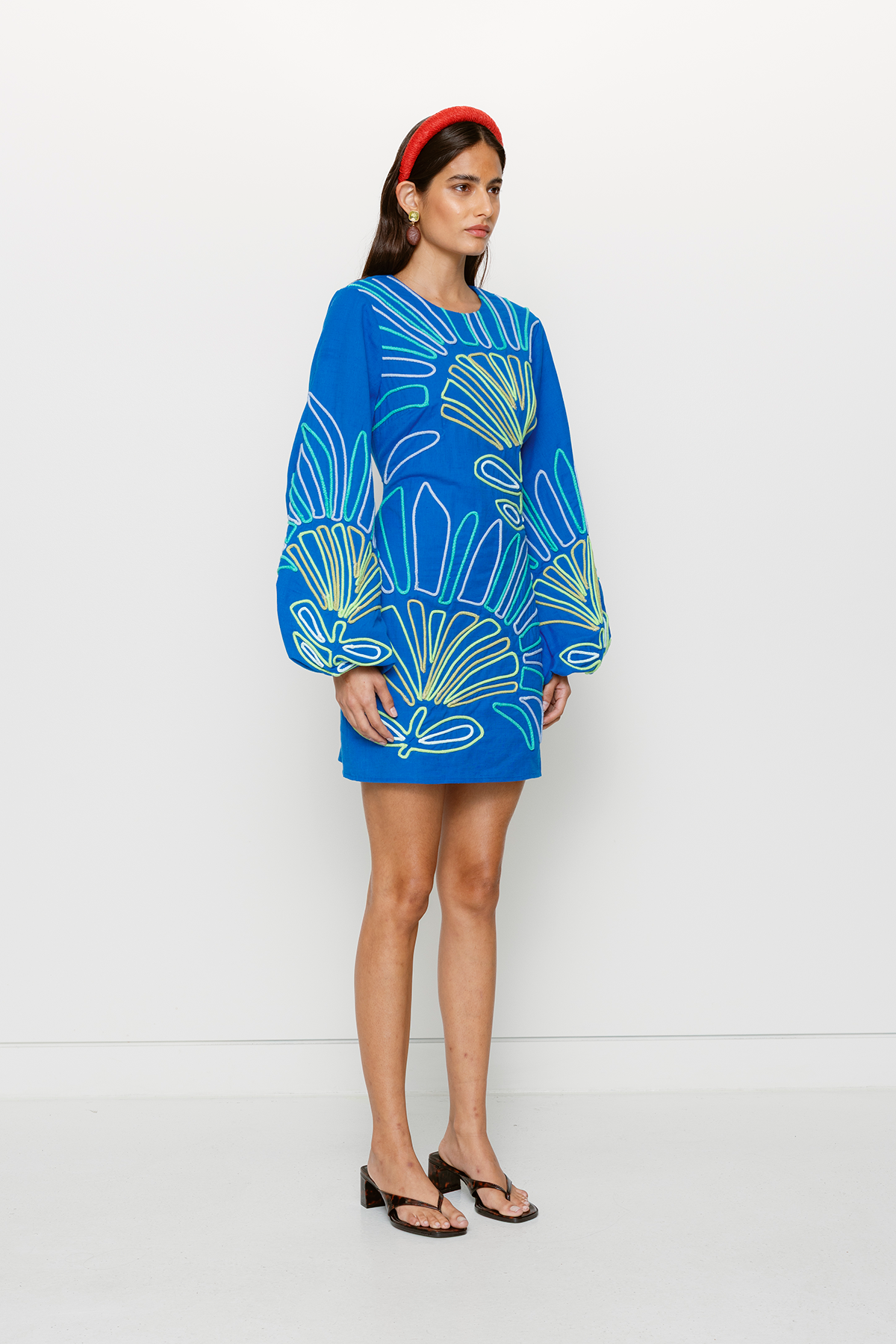 Luna Mini Dress - Fern