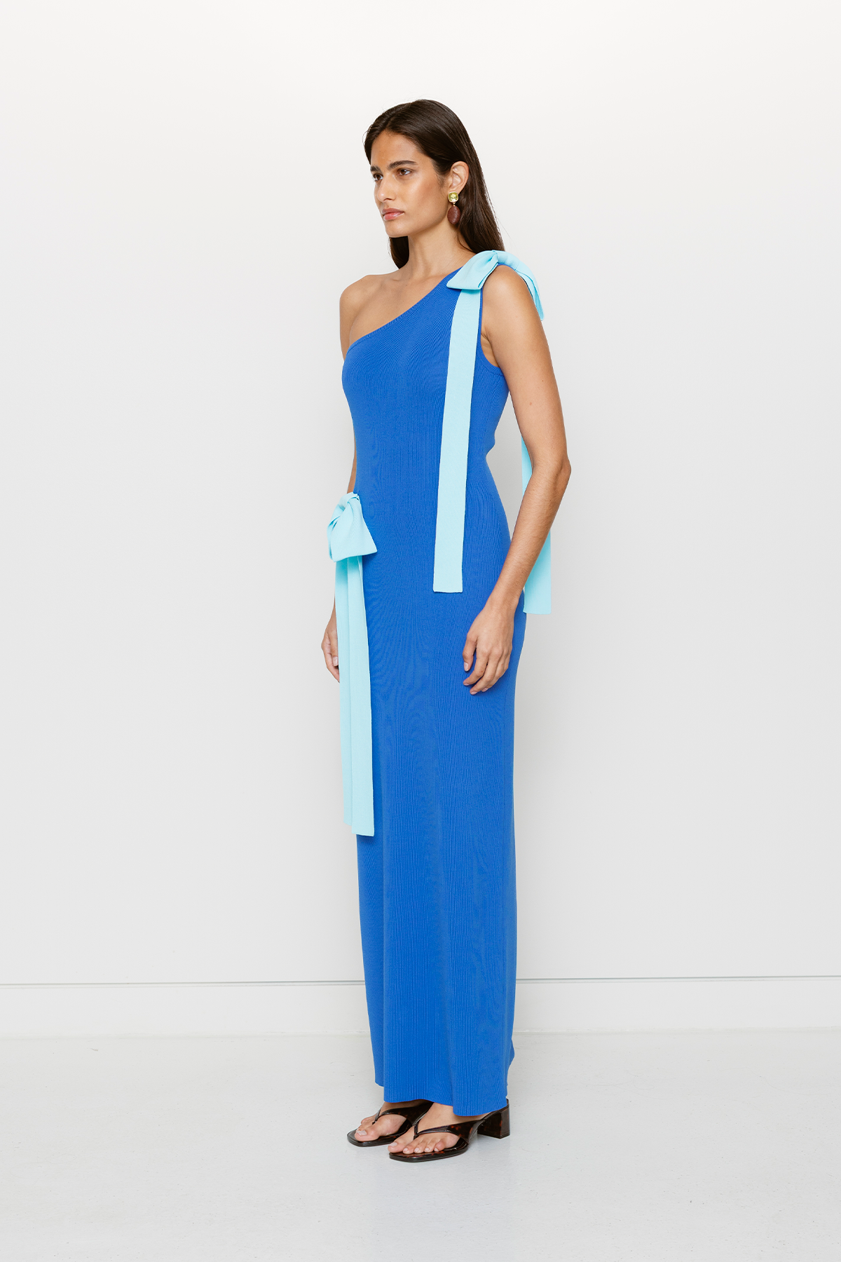Tacha Maxi Dress - Aquamarine
