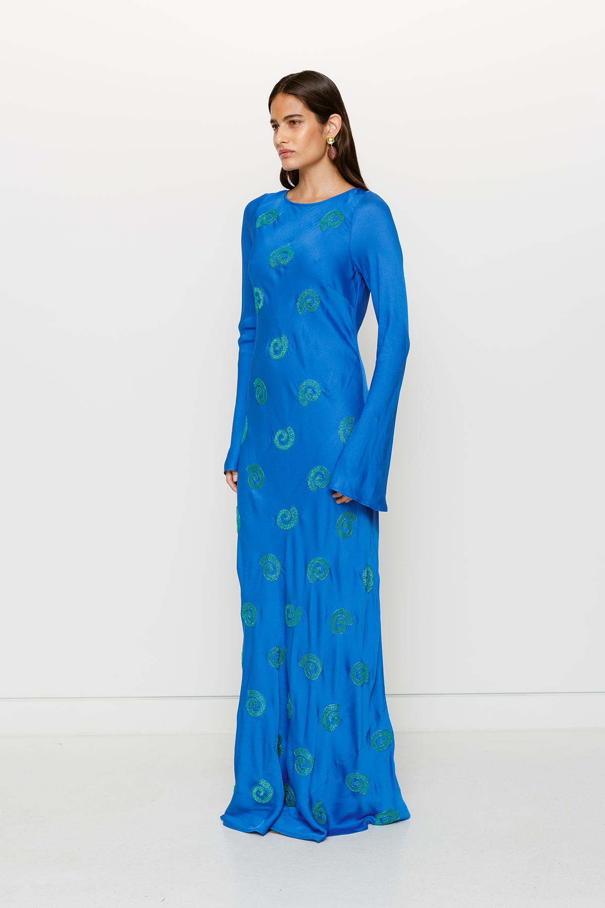 Zephora Maxi Dress - Topaz