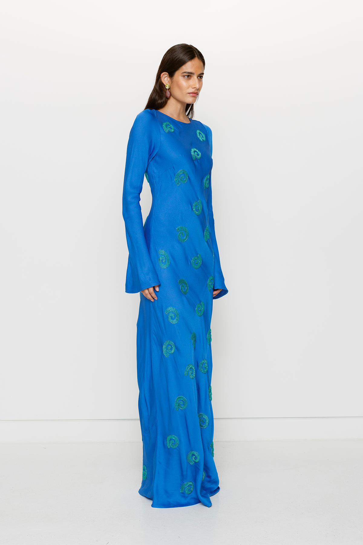 Zephora Maxi Dress - Topaz