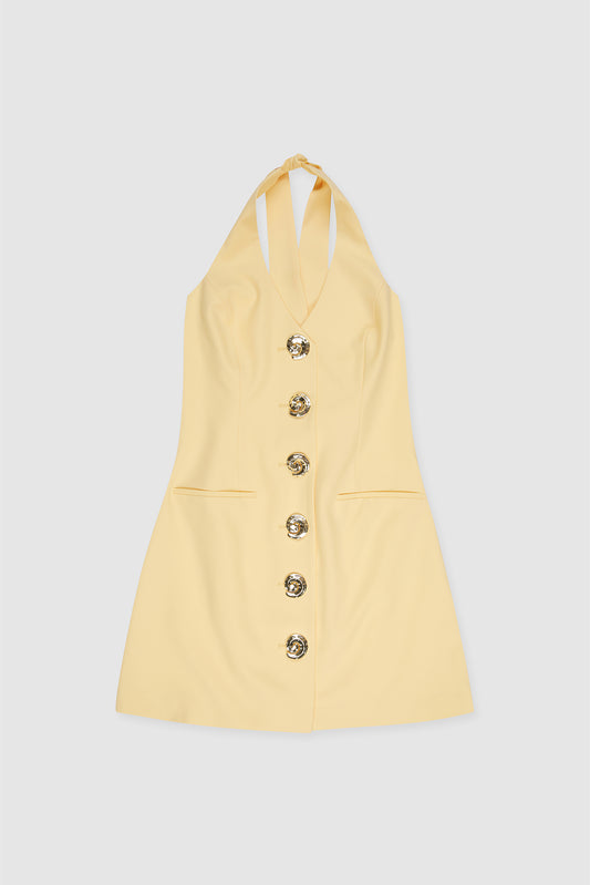 Irida Vest Dress - Butter