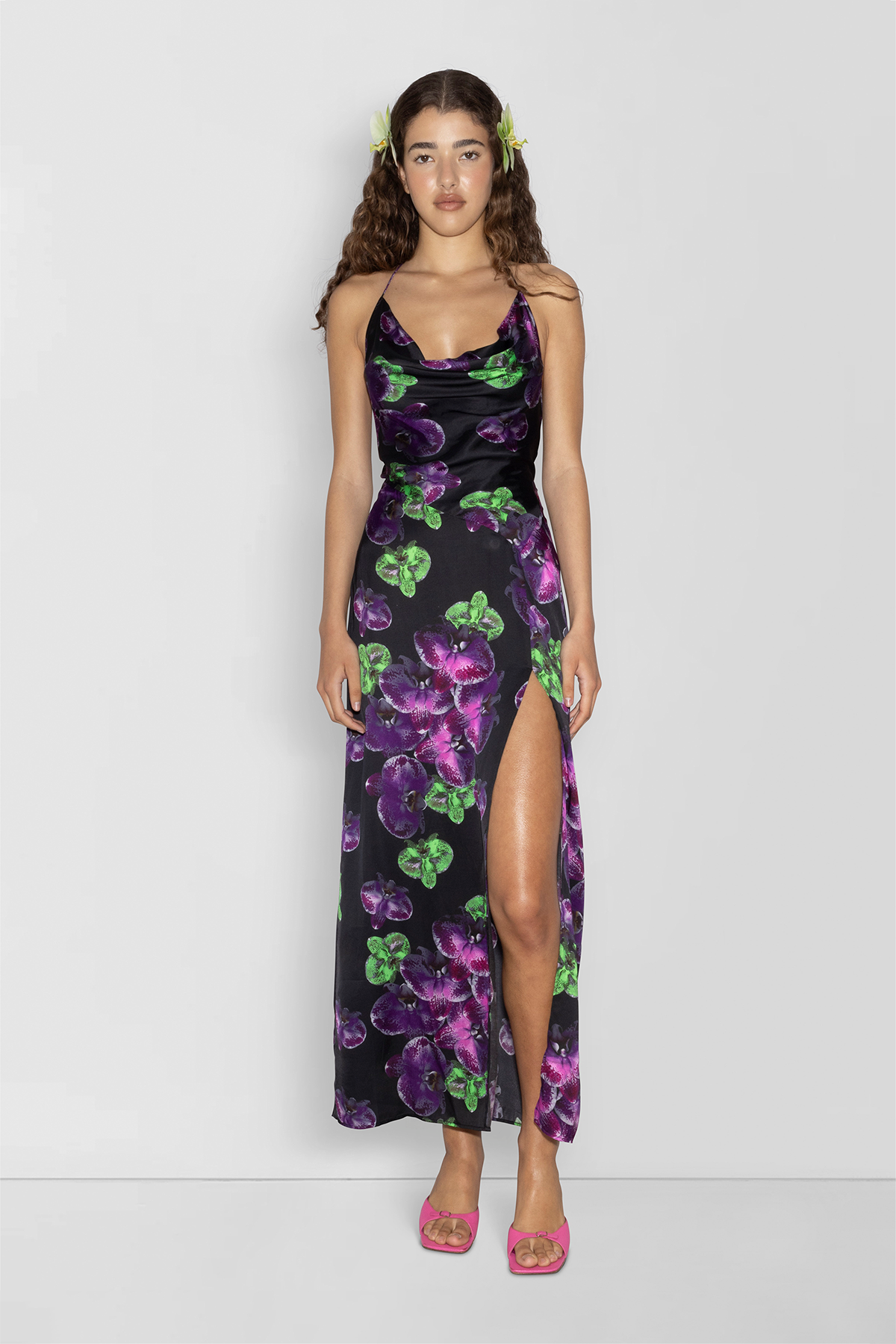 Product: Lenee Cowl Maxi Dress