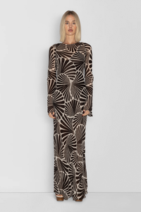 Lottie Maxi Dress - Coco Shell