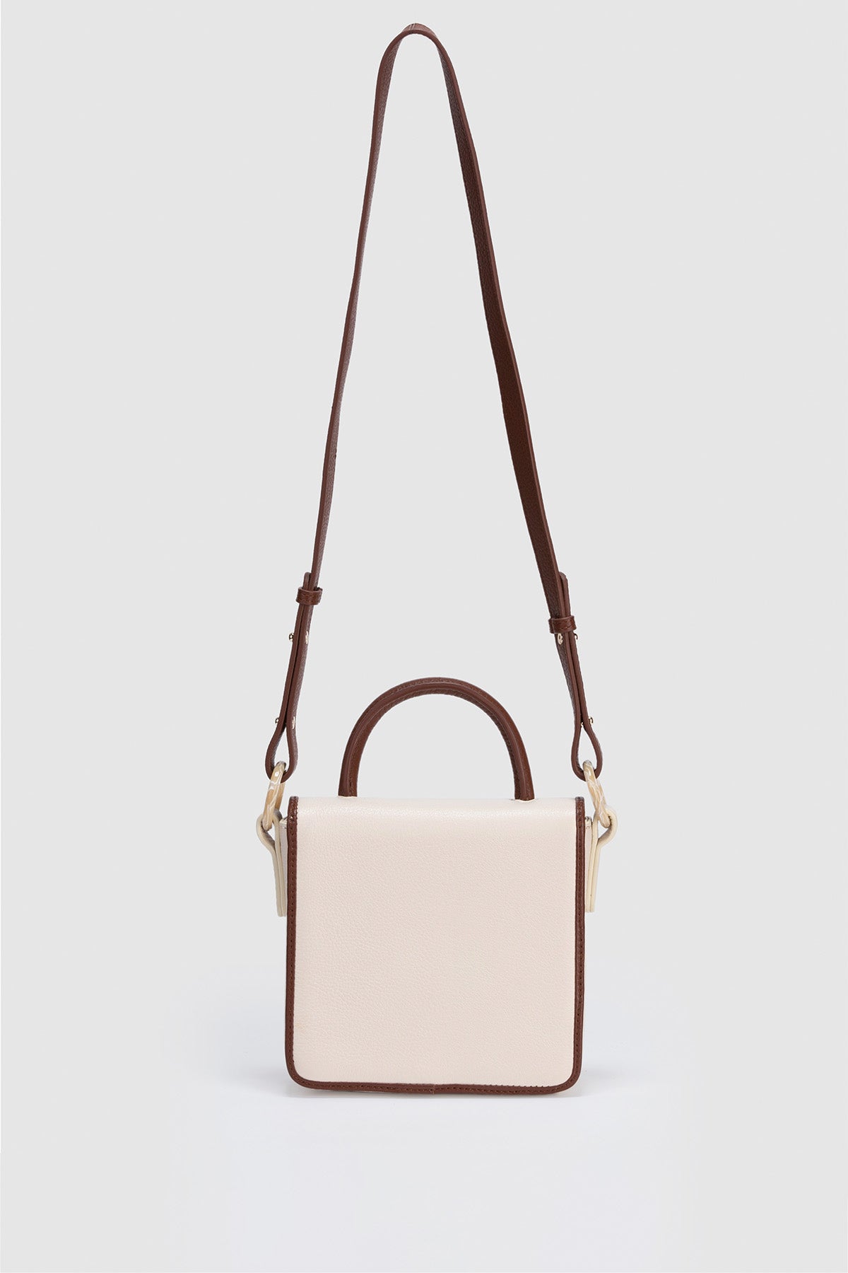 Layla Mini Box Bag - Ivory