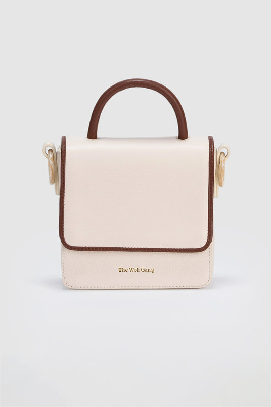 Layla Mini Box Bag - Ivory