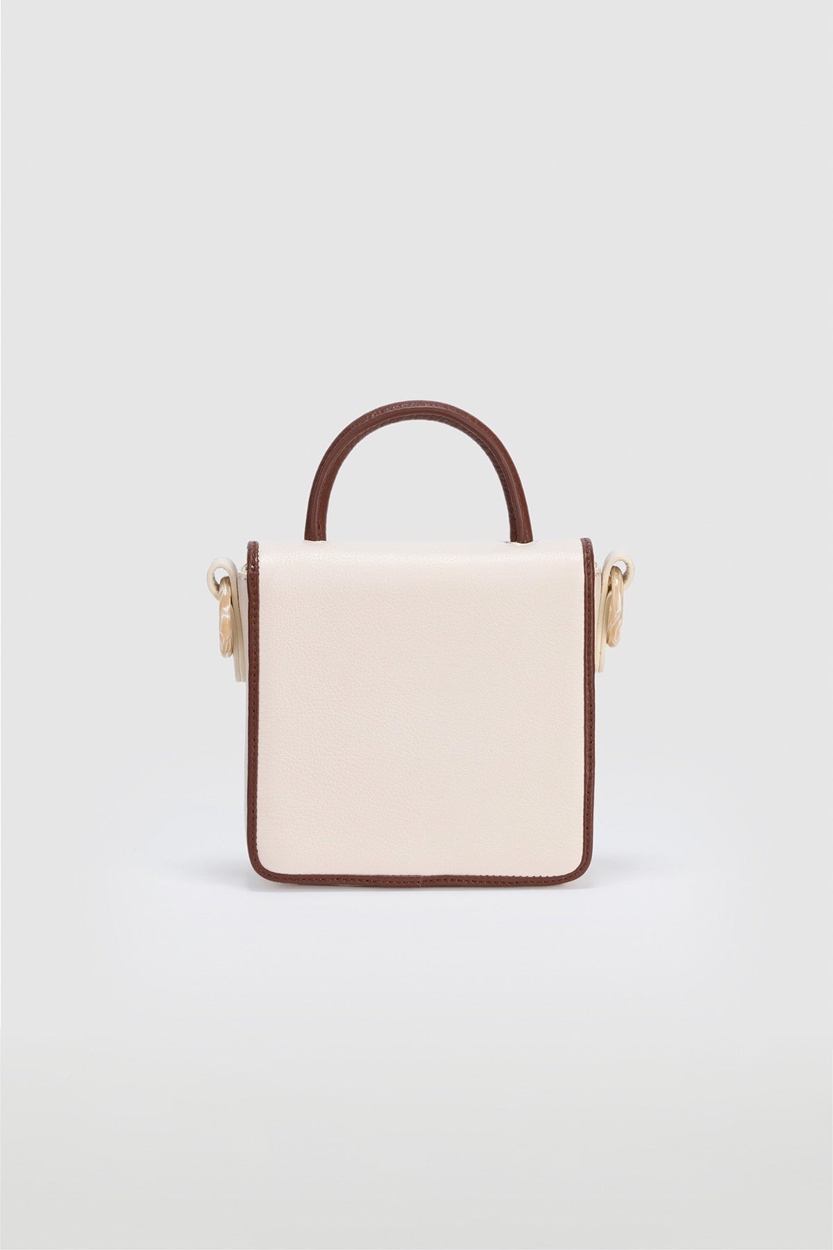 Layla Mini Box Bag - Ivory