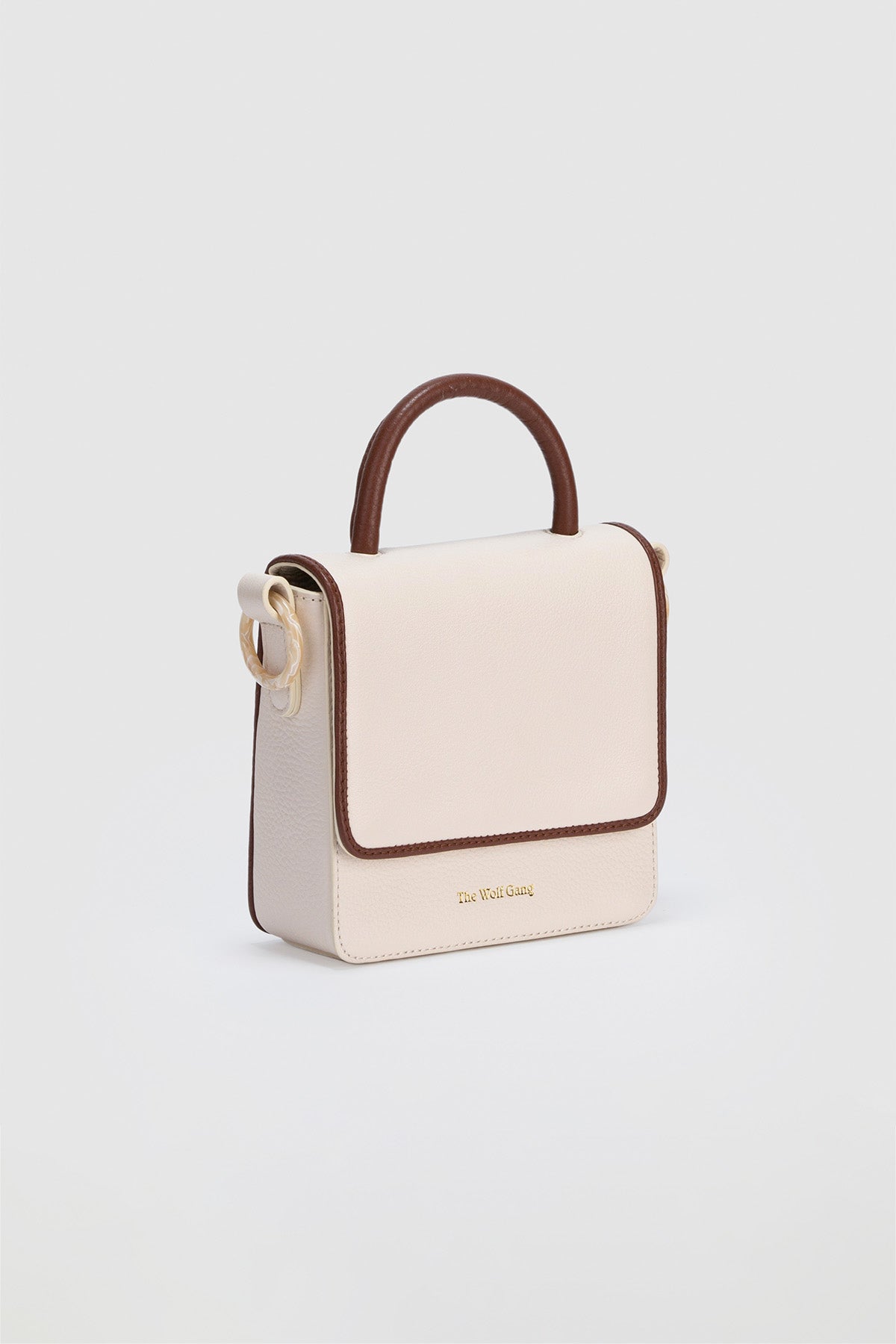 Layla Mini Box Bag - Ivory