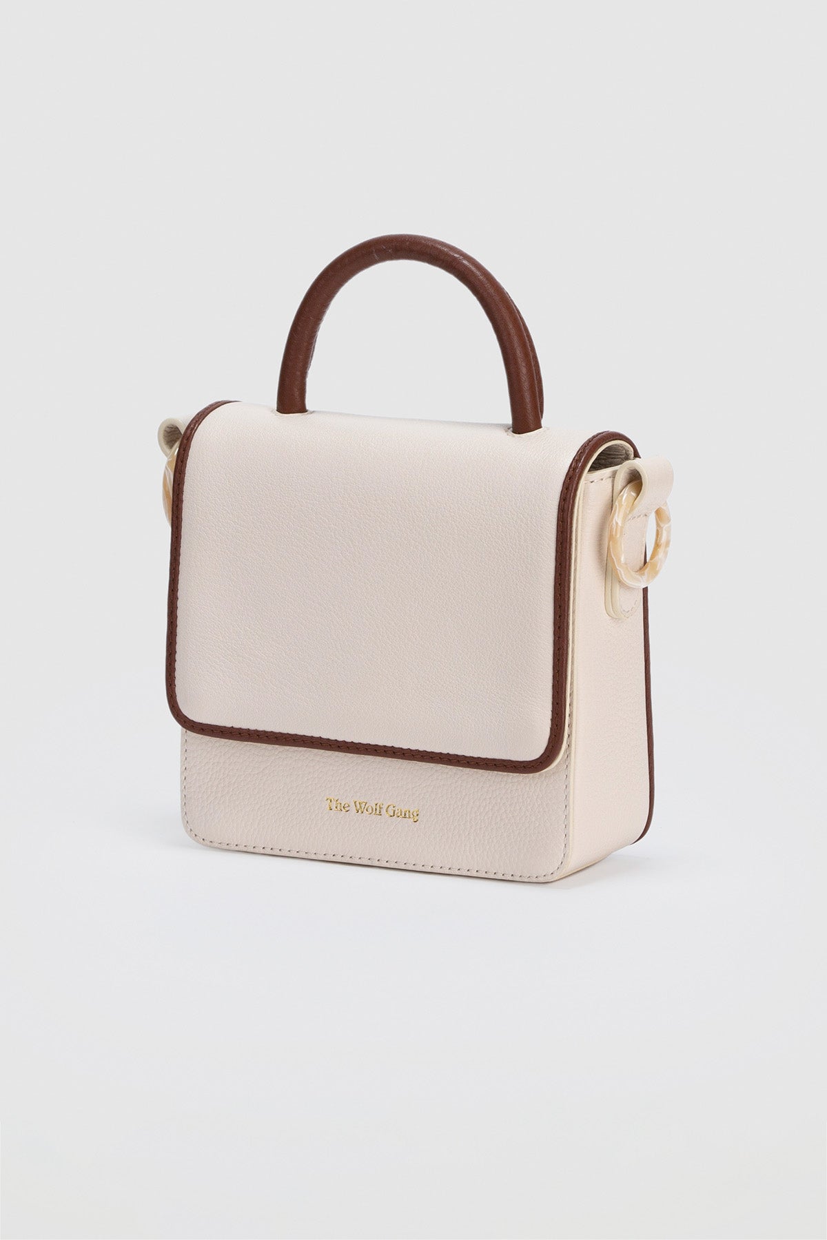 Layla Mini Box Bag - Ivory