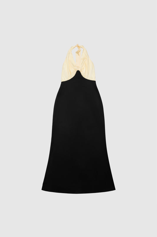 Oahu Slip Dress - Noir