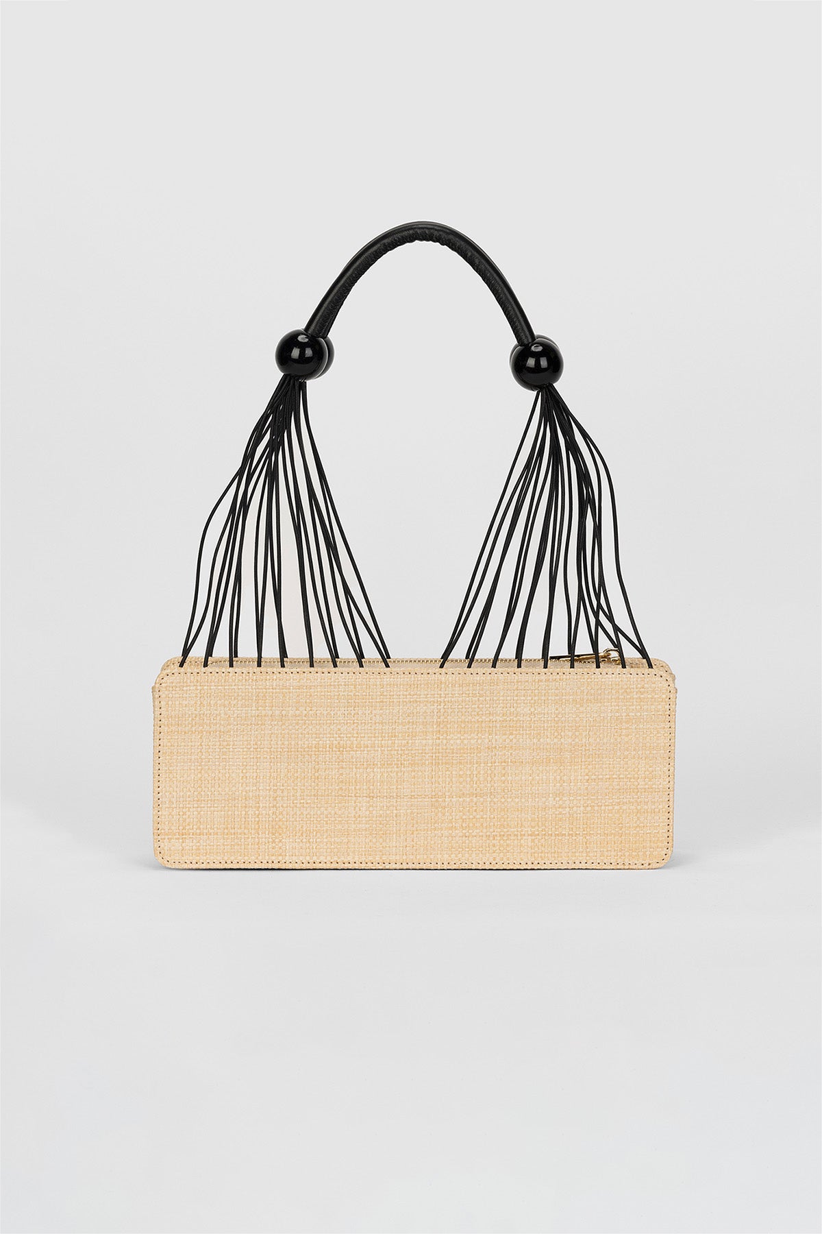 Thea Applique Shoulder Bag - Natural