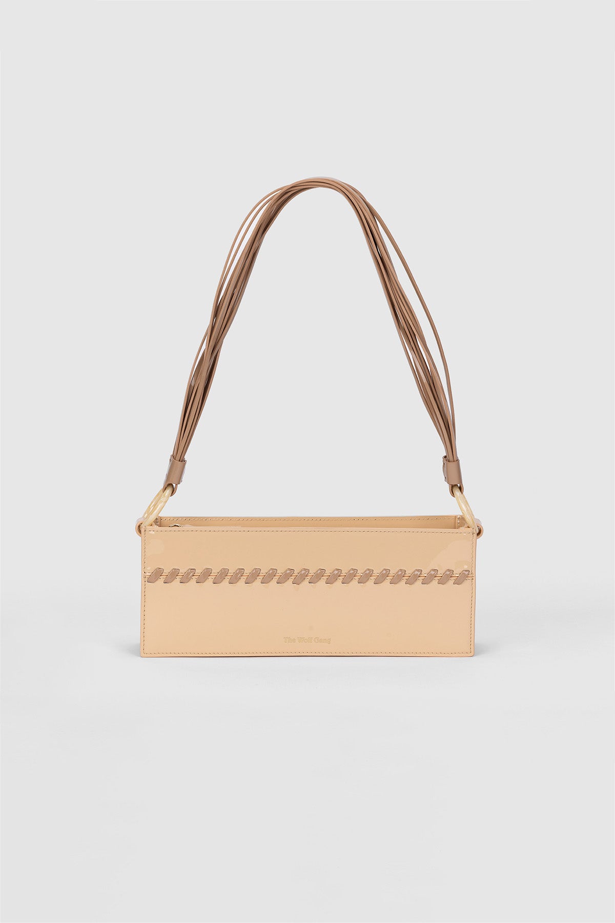 Ida Whipstitch Shoulder Bag - Sand