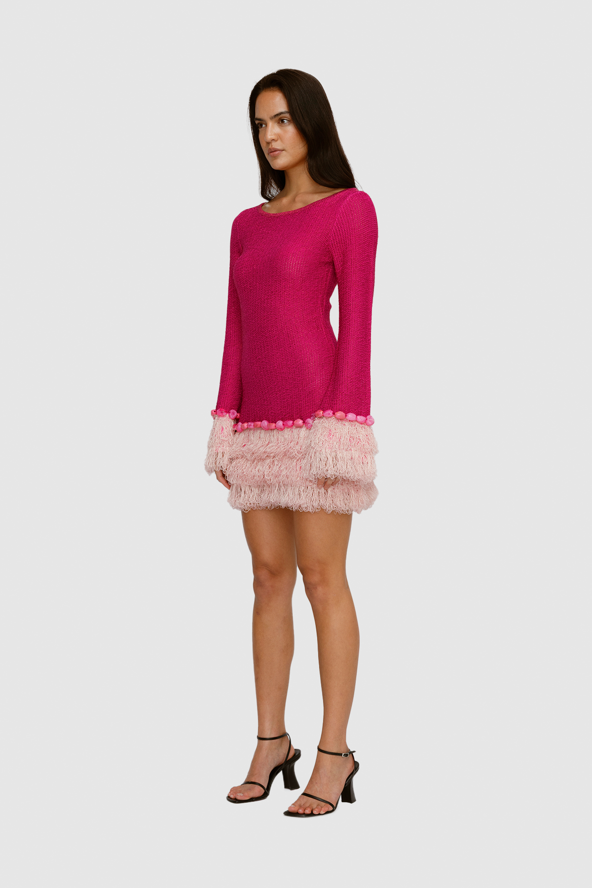 flamingo mini dress Flamingo Tropical Short Dress With Custom 2 Faces