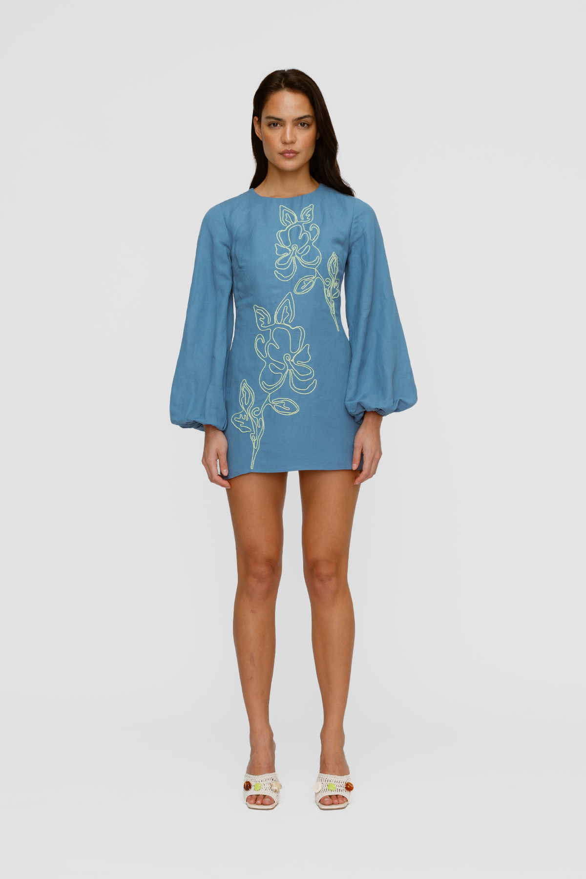 Mirabelle Mini Dress - Stone