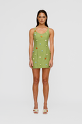Romy Mini Dress - Olive