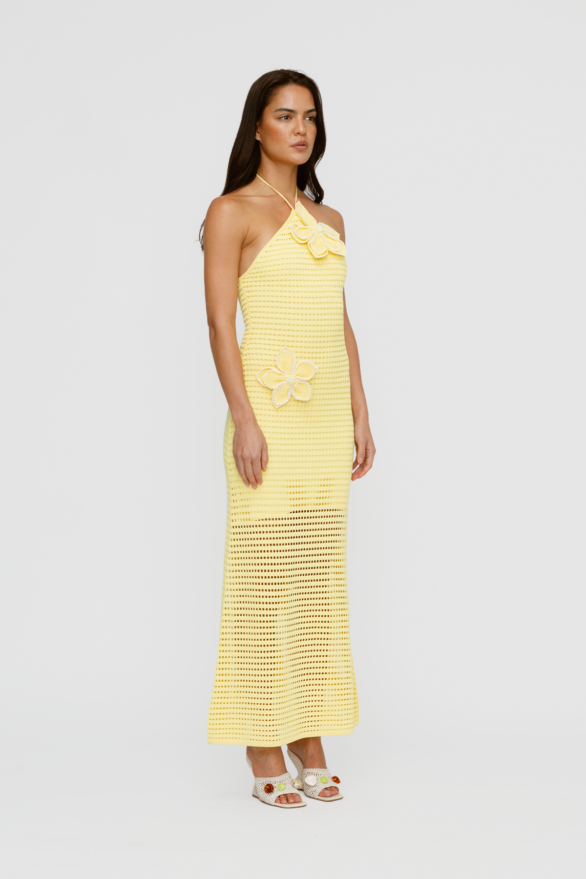 Sevilla Maxi Dress - Lemon