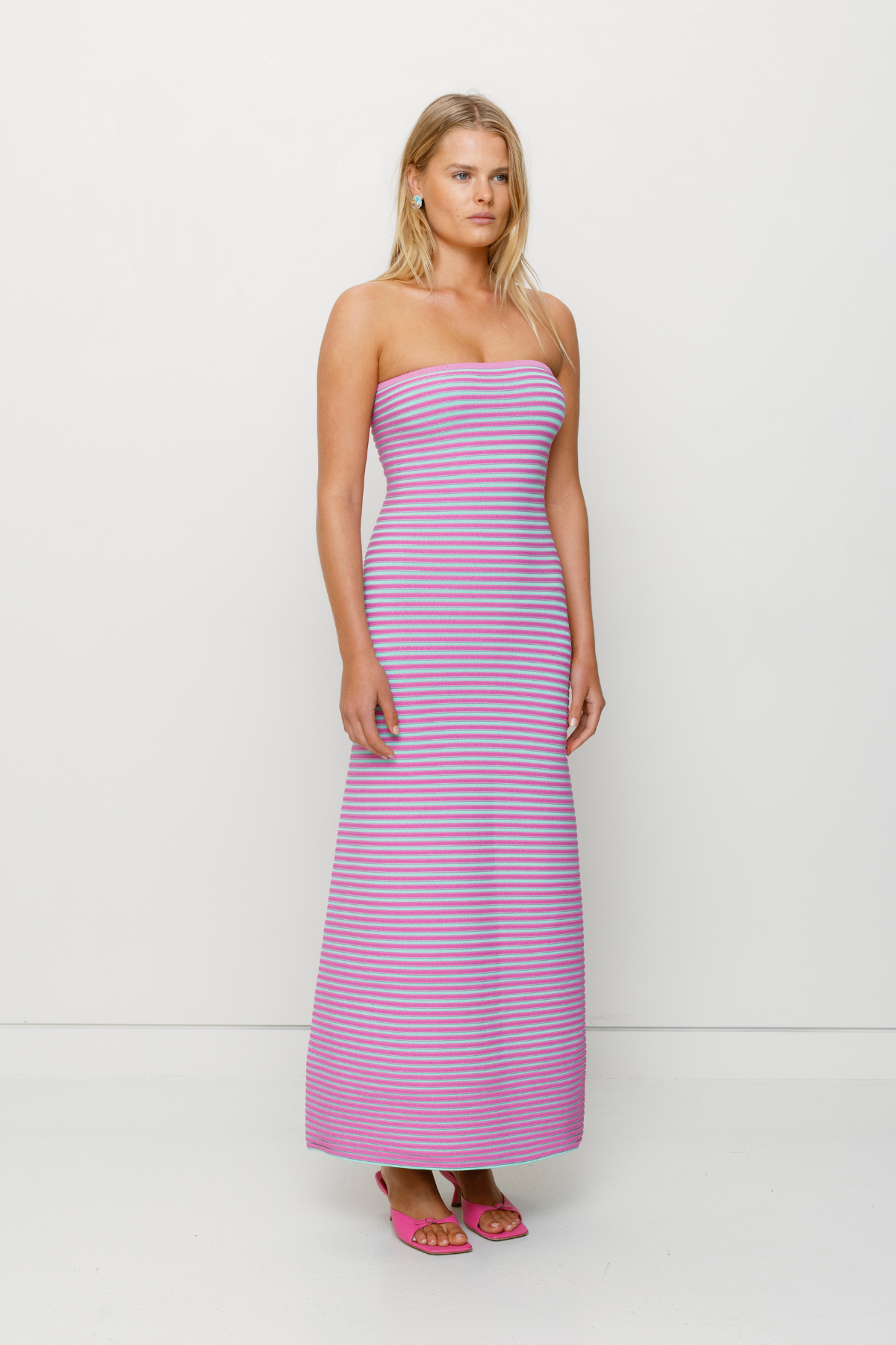 The Wolf Gang Women's Sunmor Knit Maxi Dress - Lavender The Wolf Gang Women's Sunmor Knit Maxi Dress - Lavender