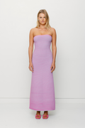 Sunmor Knit Maxi Dress - Lavender