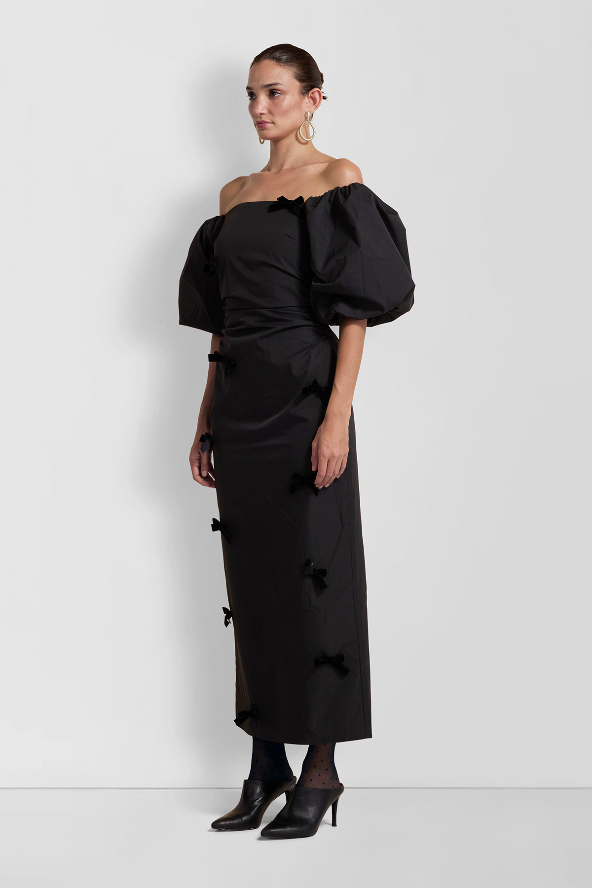 Amar Midi Dress - Noir