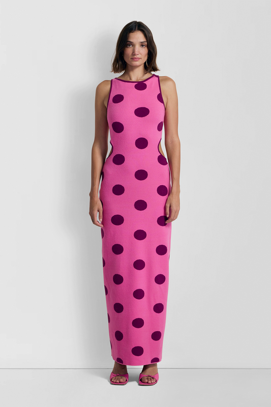 Mira Knit Maxi Dress - Candy Spot