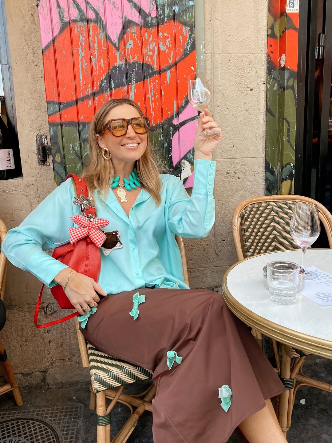 Eloise wears the Amar Skirt in S