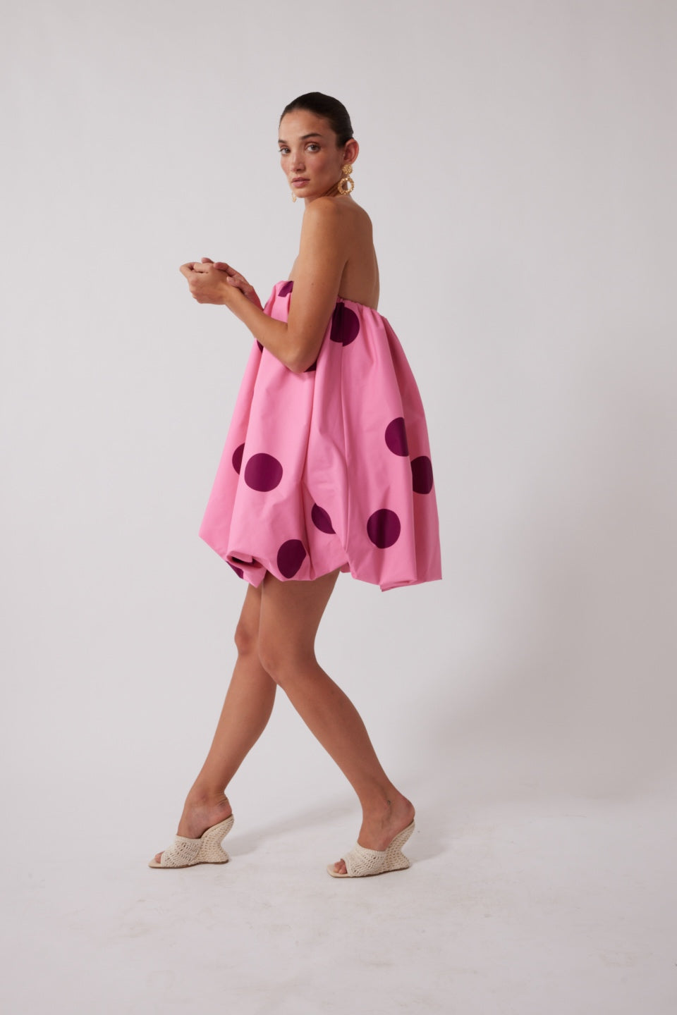 Gaia Bubble Dress - Candy Spot