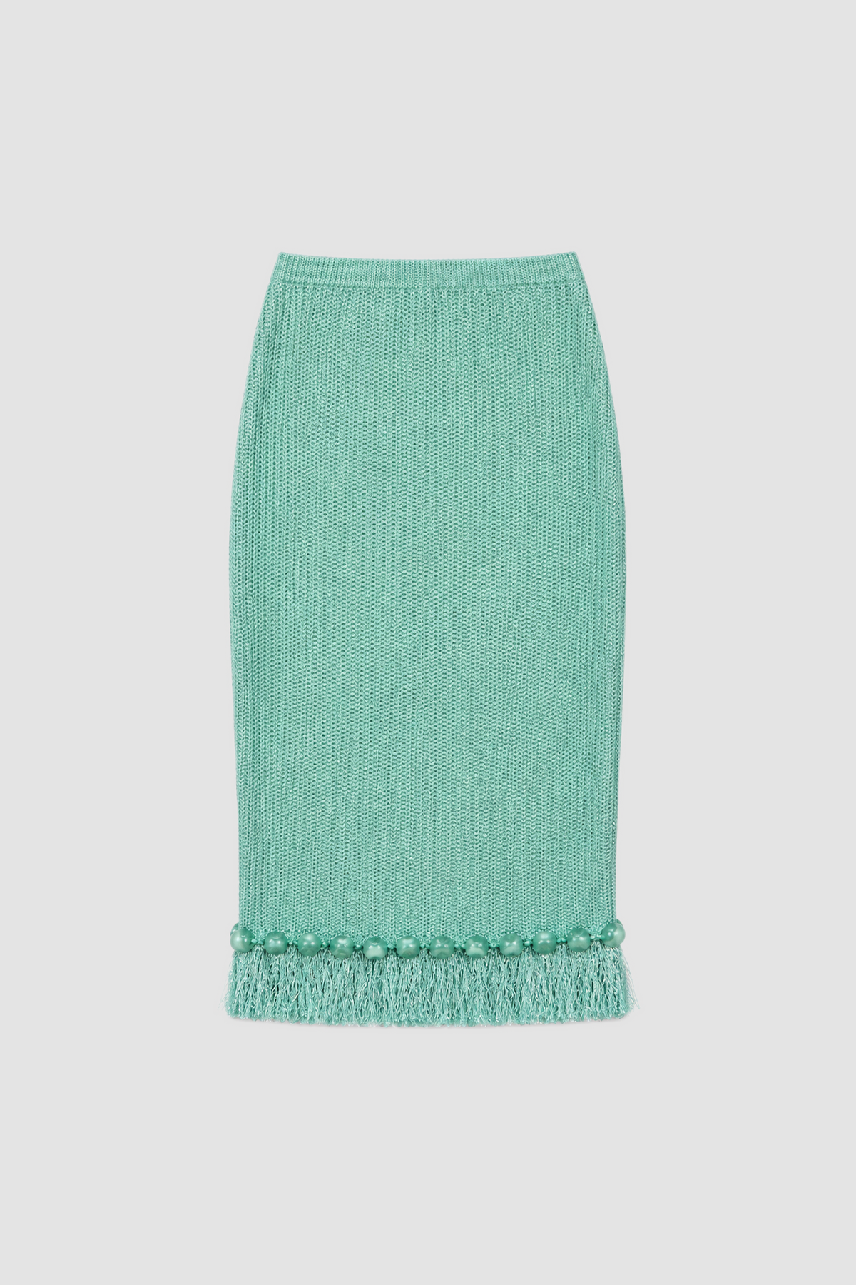 Casilda Midi Skirt - Seafoam flatlay
