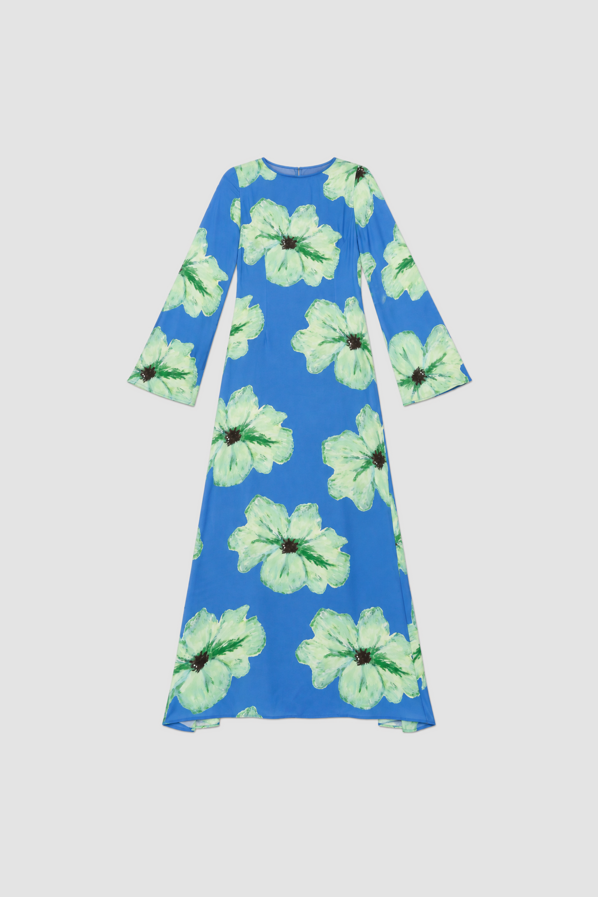 Leona Maxi Dress - Cornflower flatlay