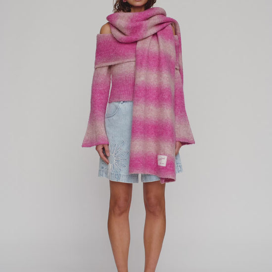 Soraya Scarf - Candy Ombre