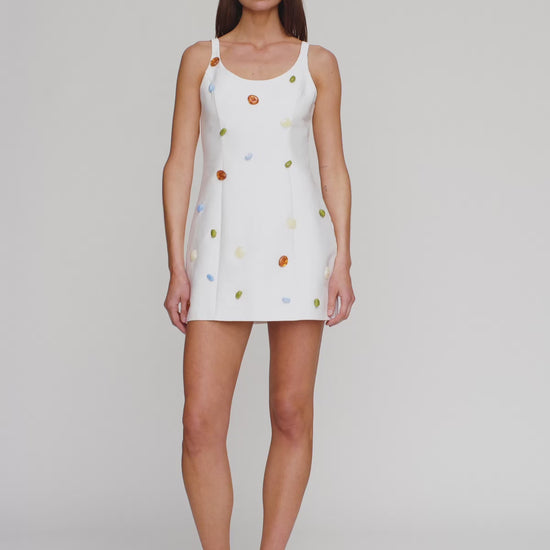 Romy Mini Dress - Ivory