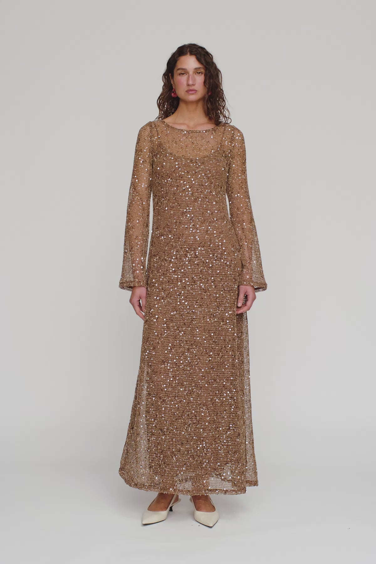 Tierra Maxi Dress - Chocolate