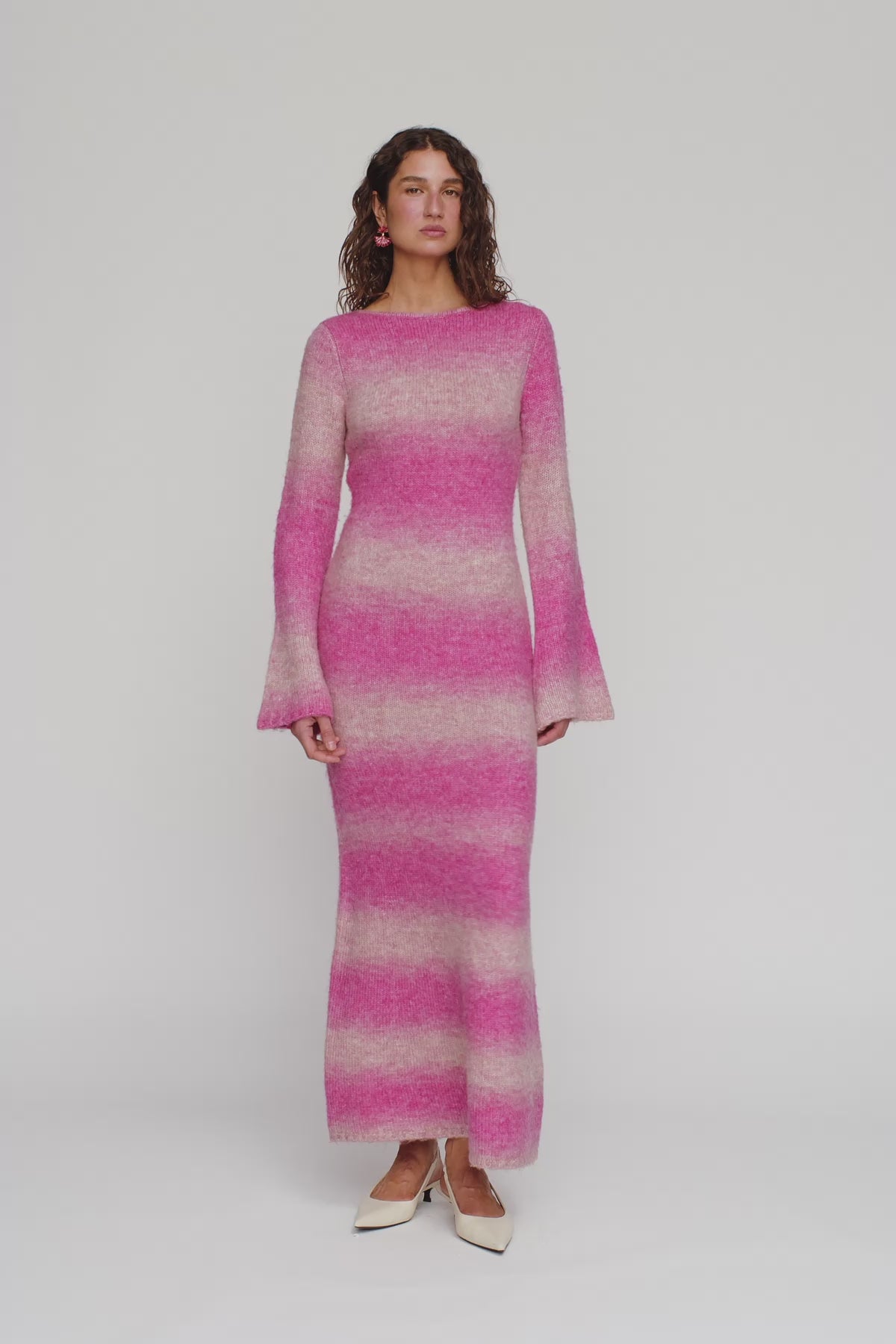 Soraya Knit Maxi Dress - Candy Ombre