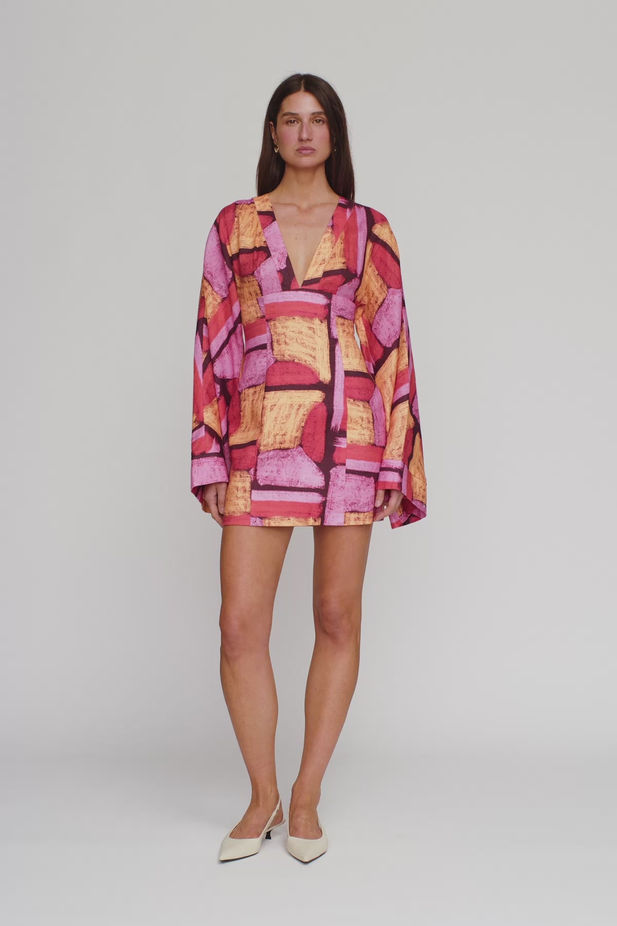 Elara Mini Dress - Mosaic