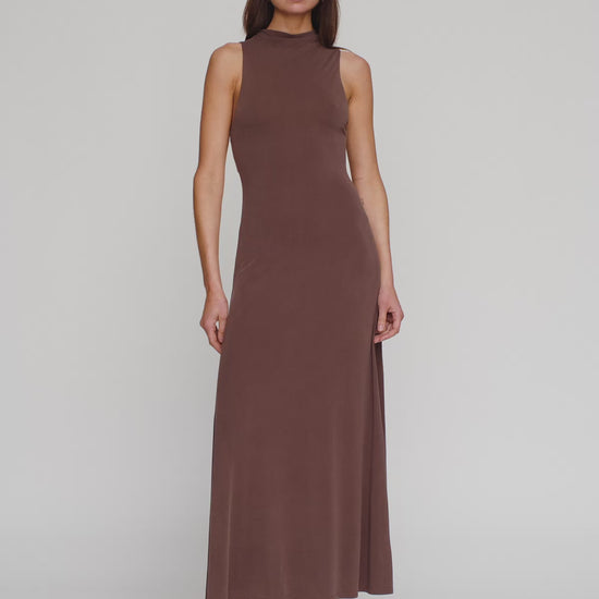 Piero Halter Top - Chocolate