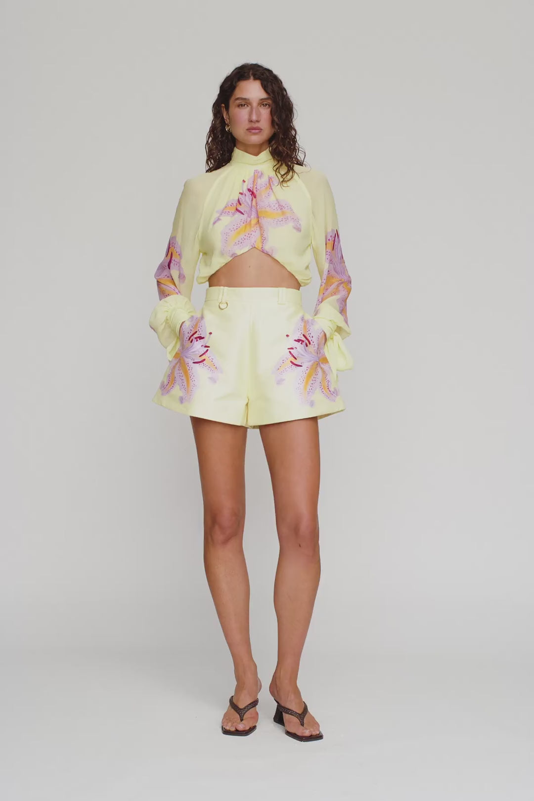 Celia Blouse in Candy Hibiscus by The Wolf Gang – video