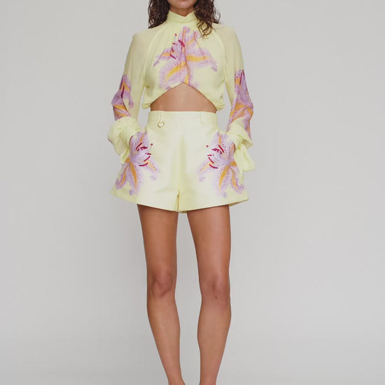 Celia Blouse in Candy Hibiscus by The Wolf Gang – video