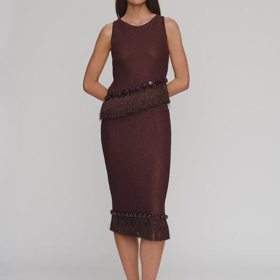 Casilda Tank - Chocolate