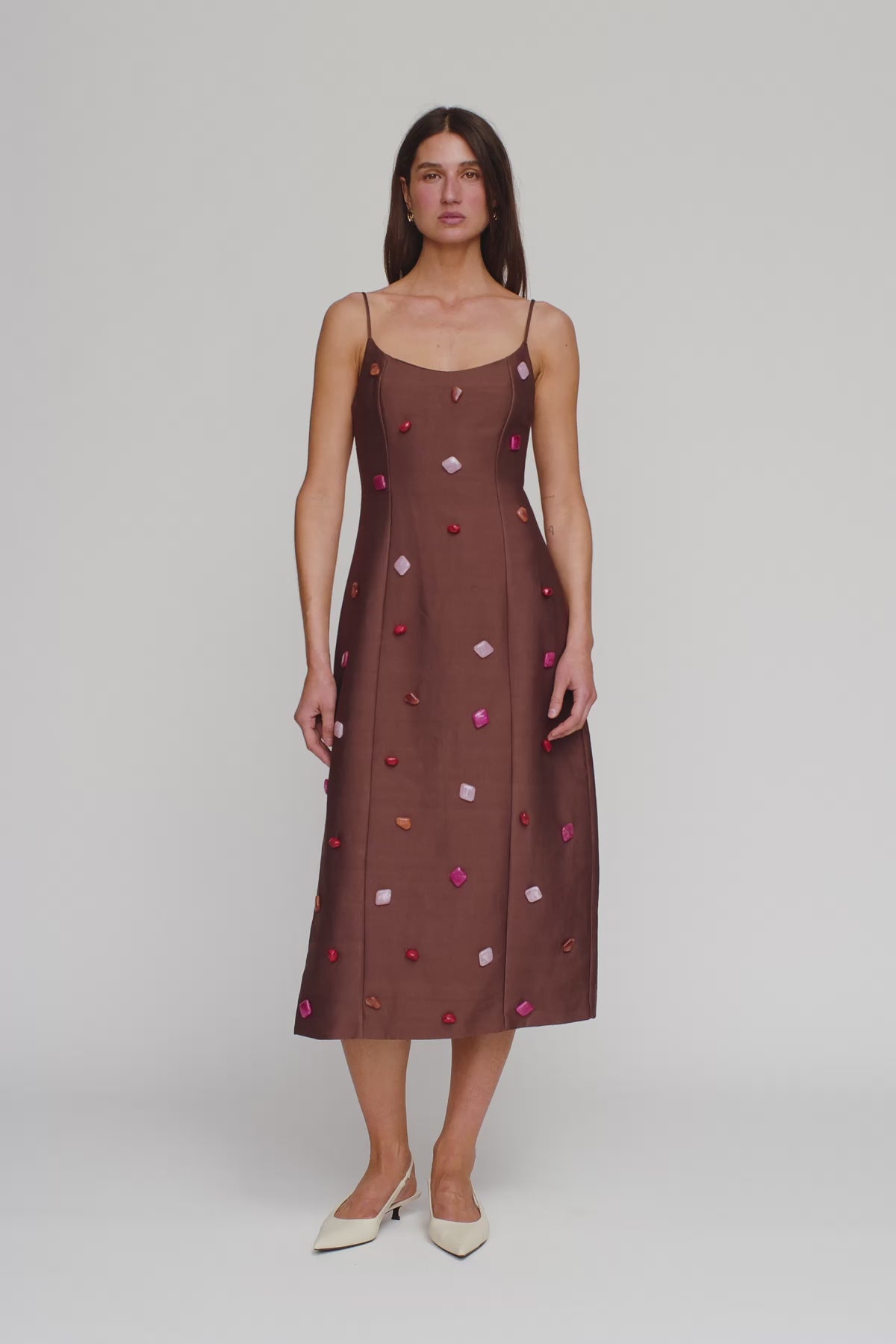 Romy Maxi Dress - Chocolate