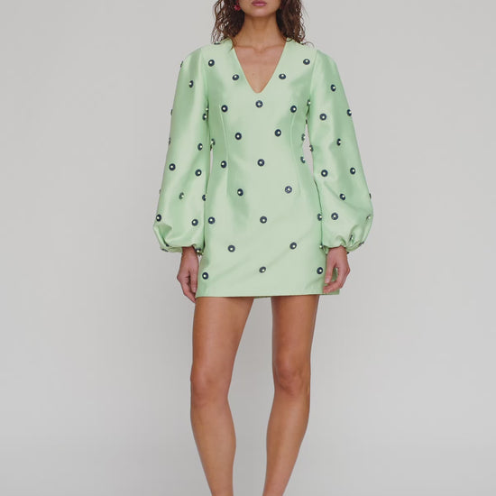 Cielo Mini Dress - Apple