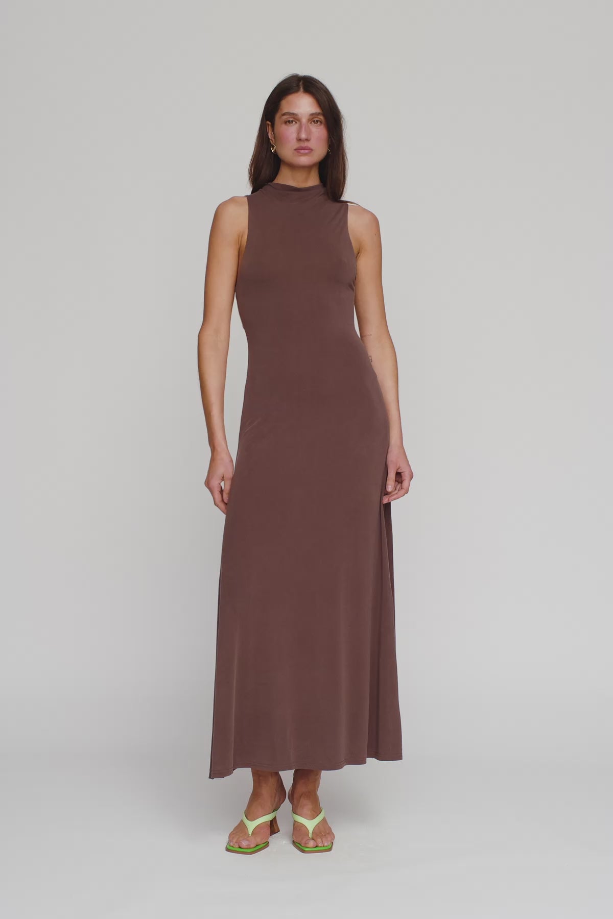 Piero Maxi Skirt - Chocolate