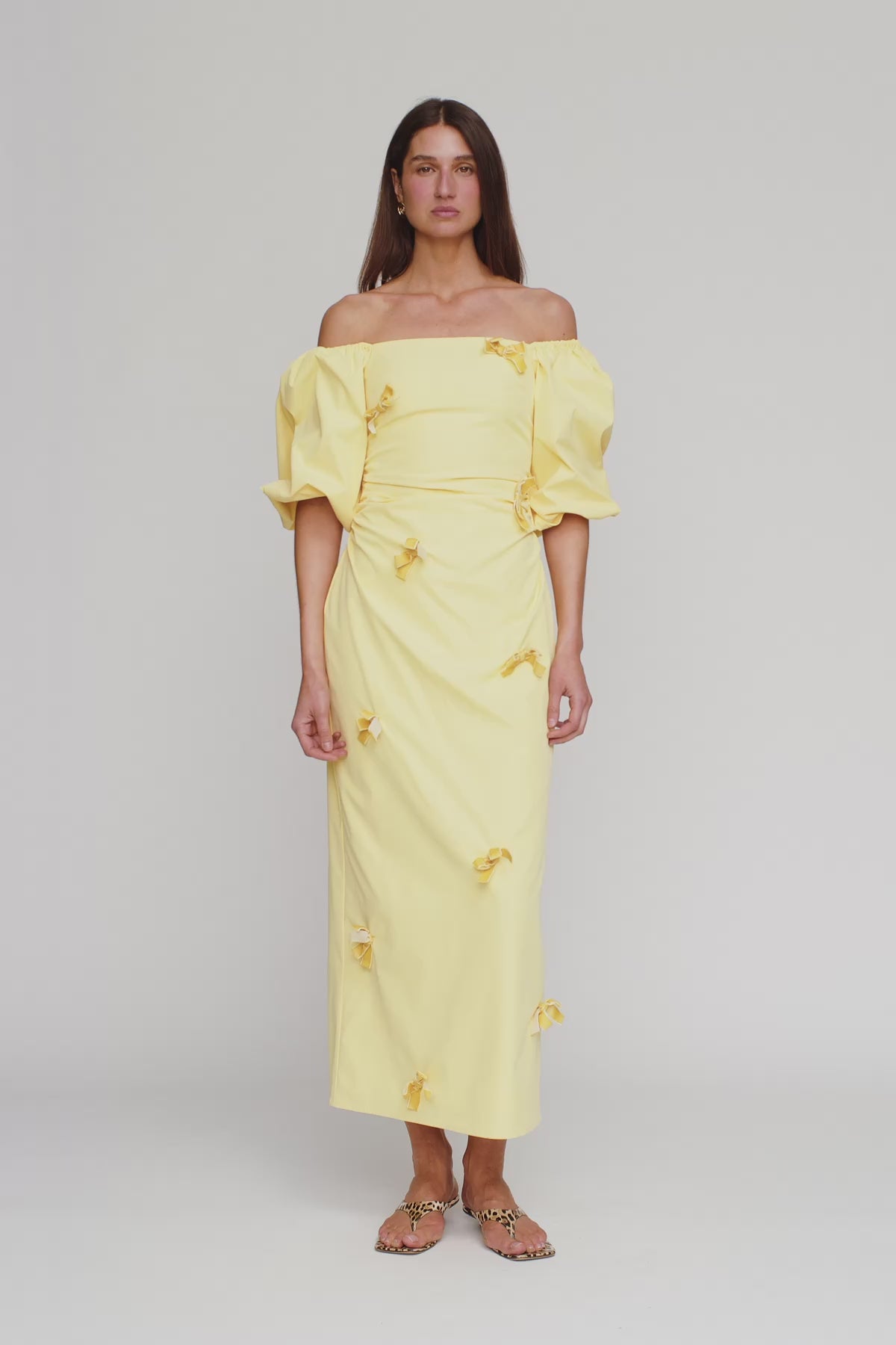 Amar Midi Dress - Butter