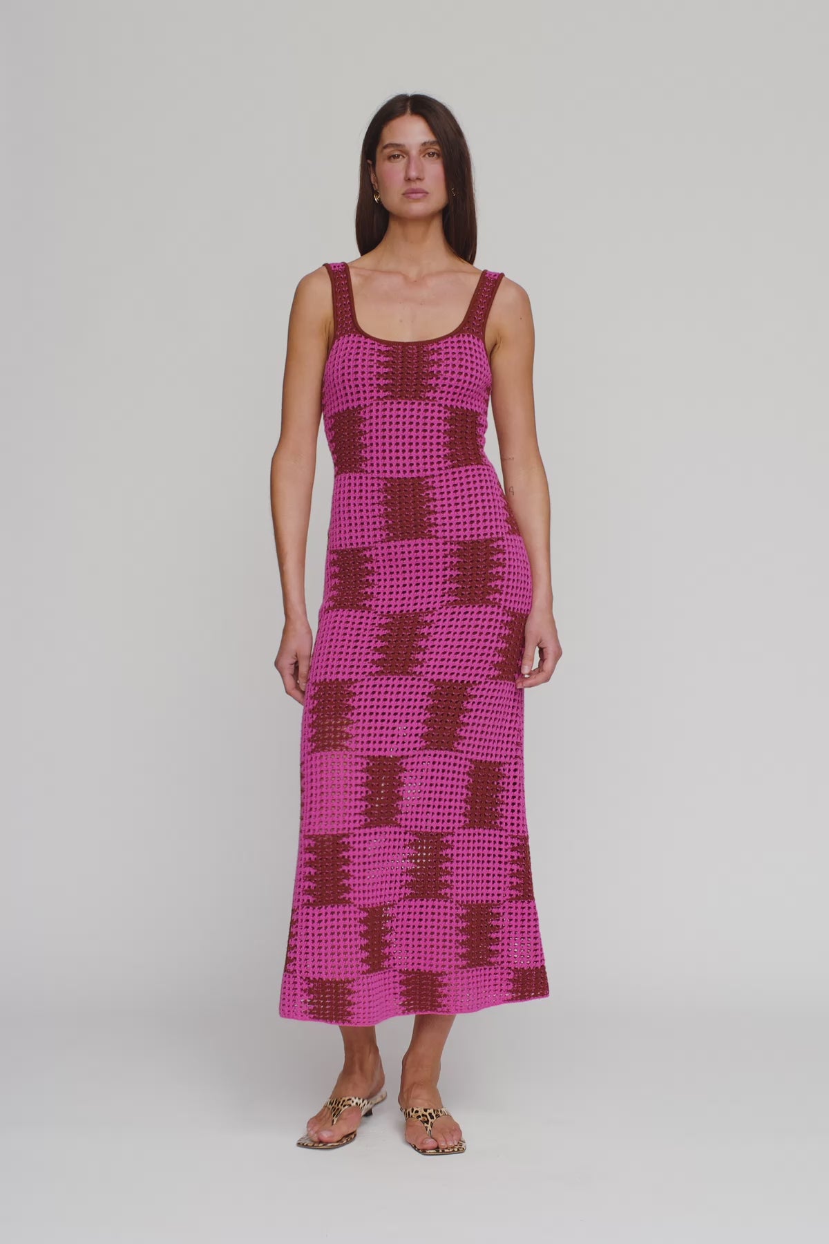 Thera Maxi Dress - Magenta