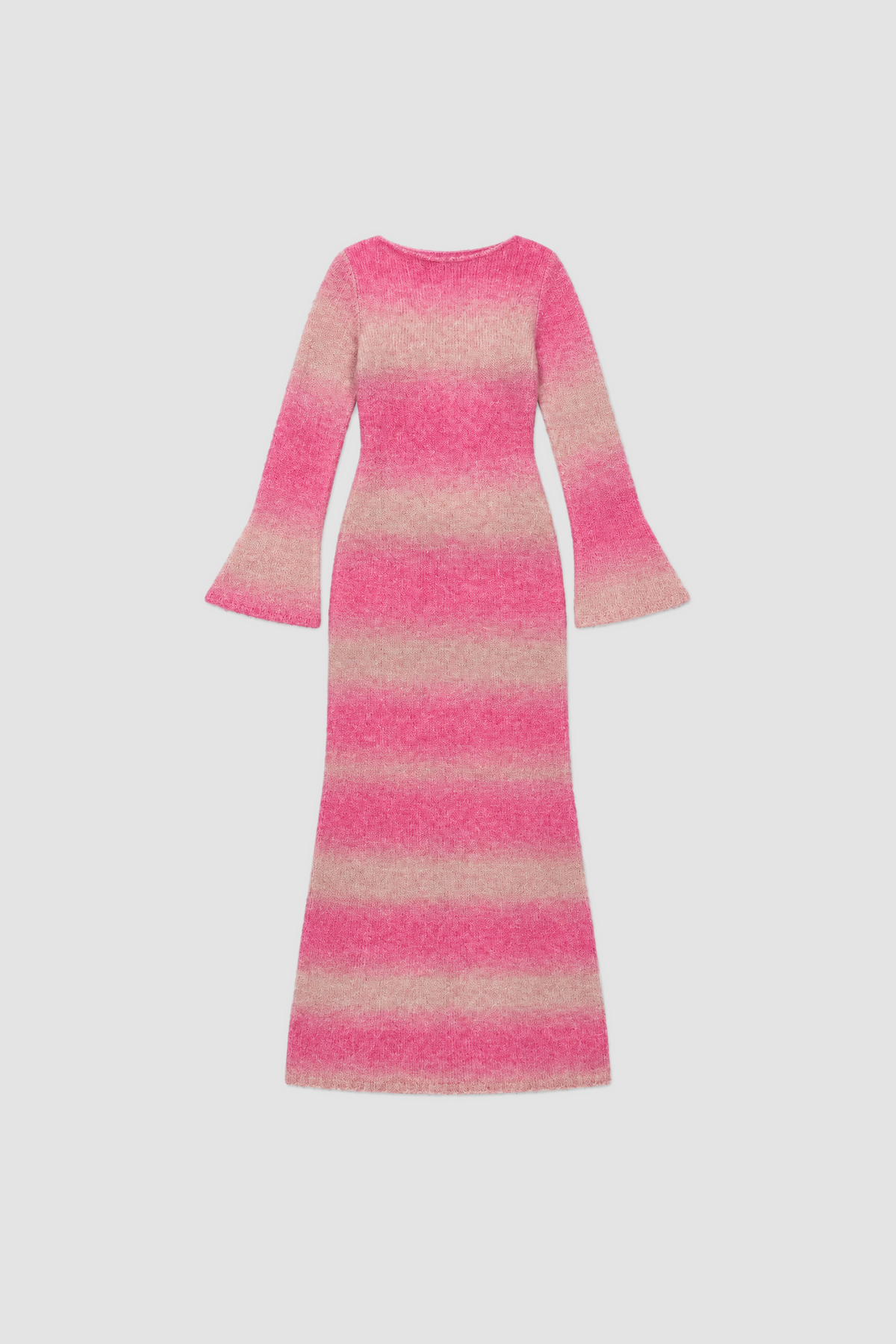 Soraya Knit Maxi Dress - Candy Ombre flatlay