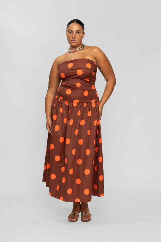 Luella Maxi Dress - Jaffa Spot