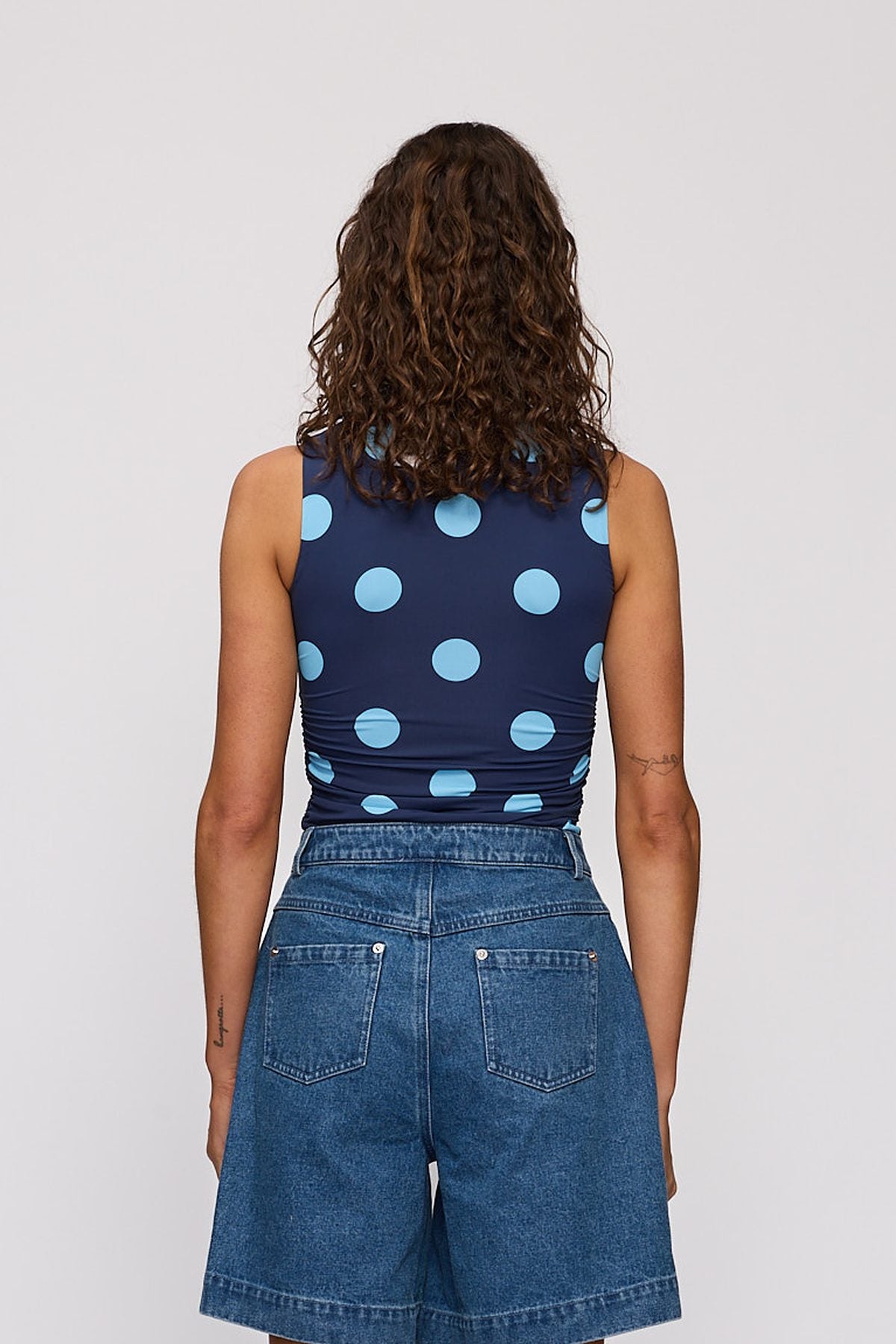 Paloma Tank in Storm Spot by The Wolf Gang – back close-up