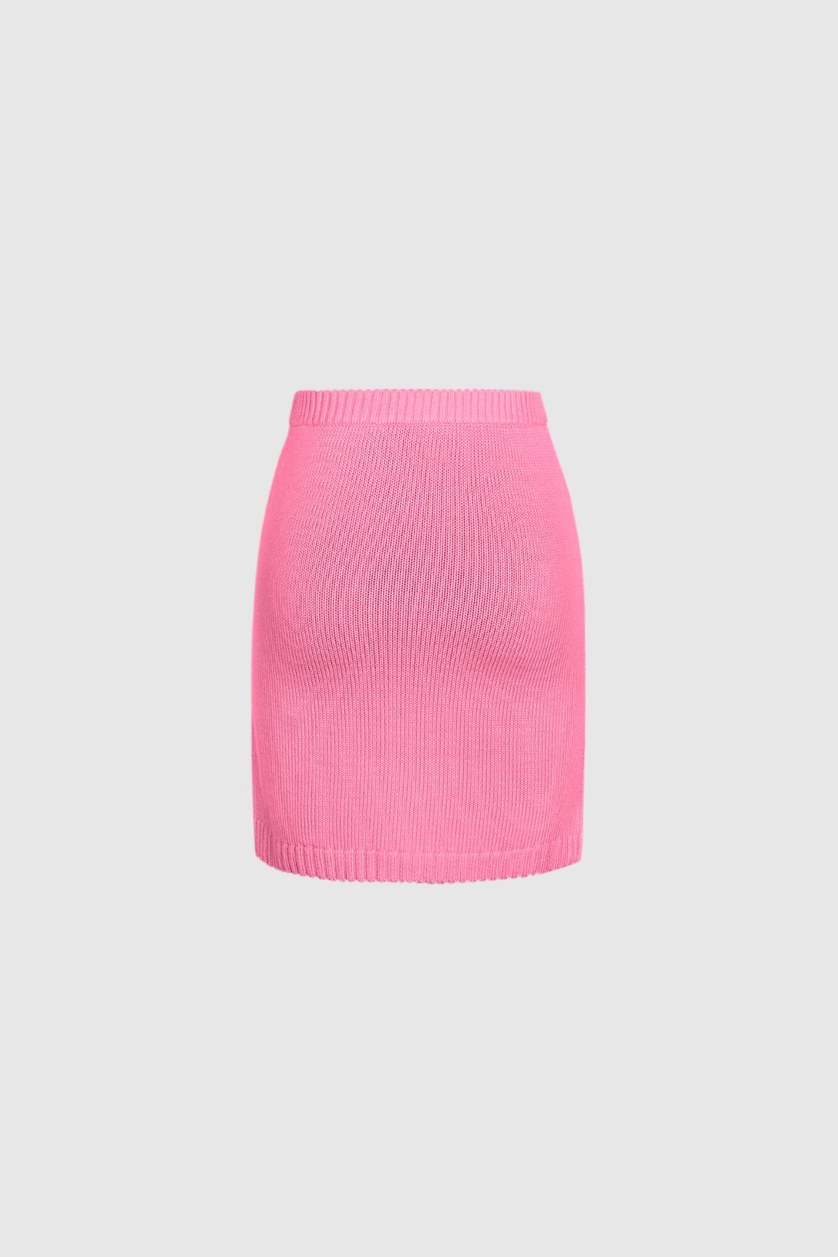 Pepe Knit Skirt - Flamingo